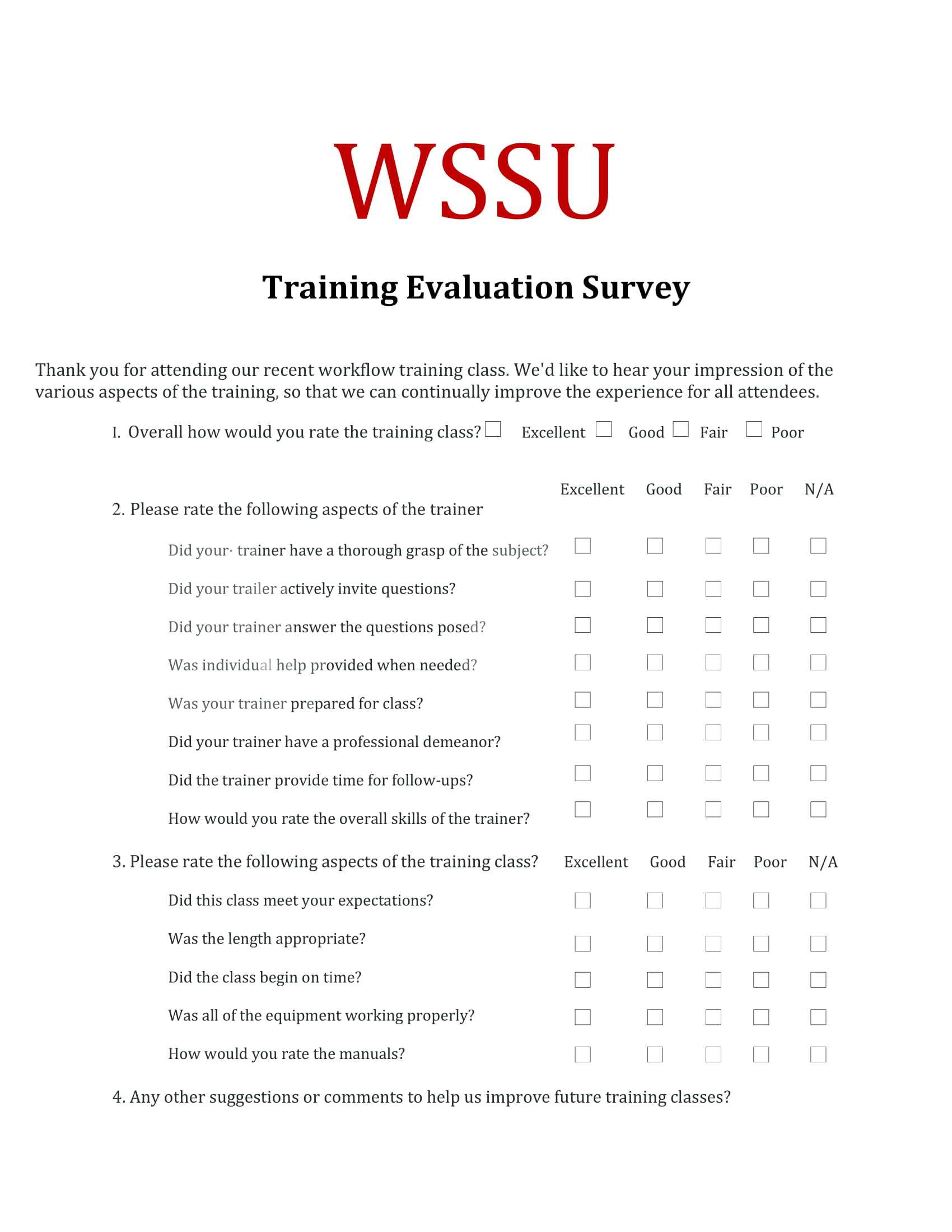 Training Evaluation Questions - Calep.midnightpig.co throughout Training Evaluation Report Template Training Evaluation Questions – Calep.midnightpig.co Throughout Training Evaluation Report Template