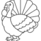 Turkey Clipart Template With Blank Turkey Template