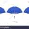 Vector 3D Realistic Render Blue Blank Umbrella Icon Set Regarding Blank Umbrella Template