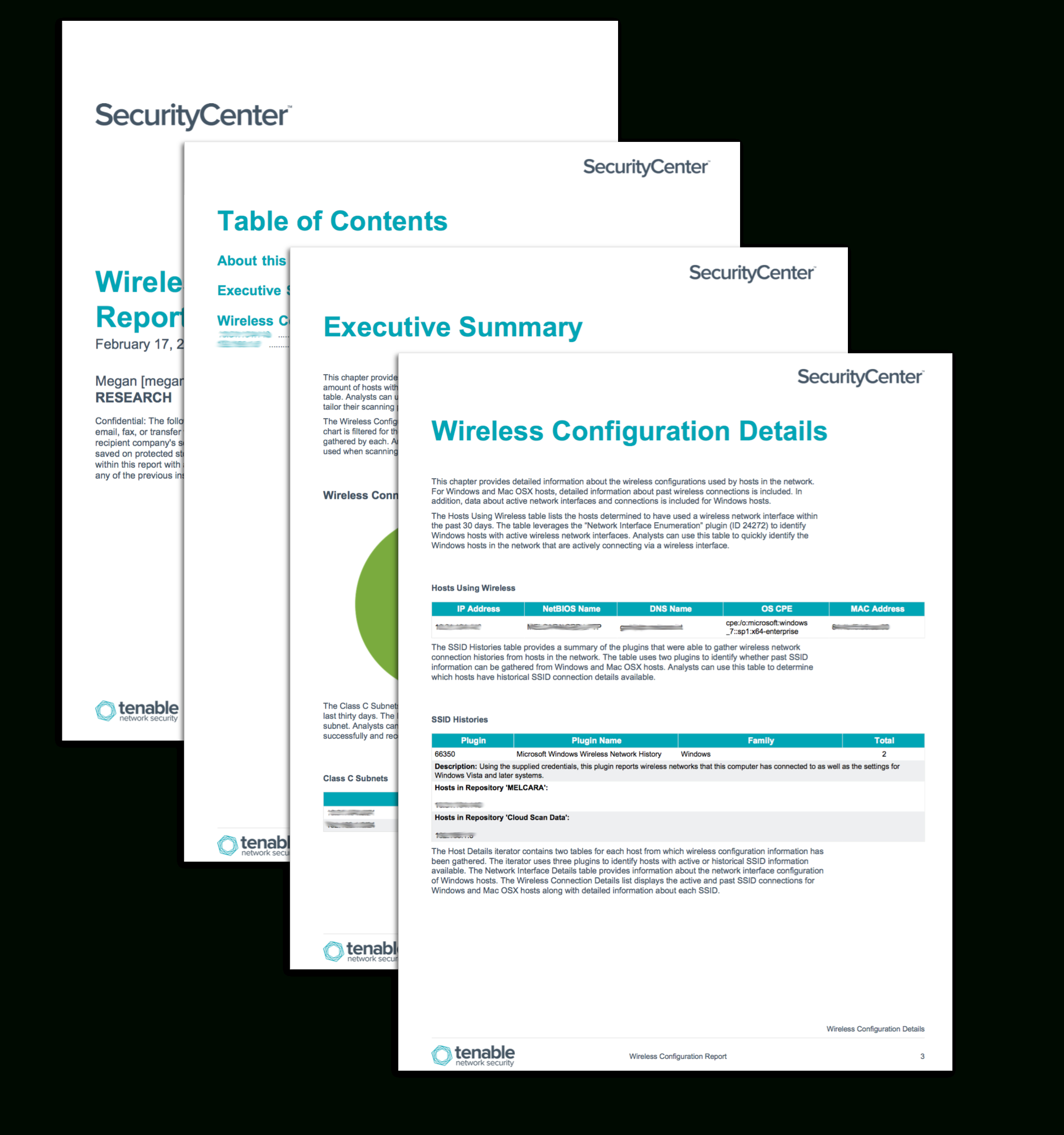 Wireless Configuration Report – Sc Report Template | Tenable® In Technical Support Report Template