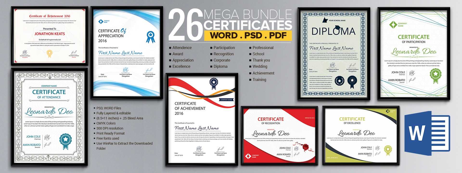 Word Certificate Template - 53+ Free Download Samples with regard to Congratulations Certificate Word Template Word Certificate Template – 53+ Free Download Samples With Regard To Congratulations Certificate Word Template