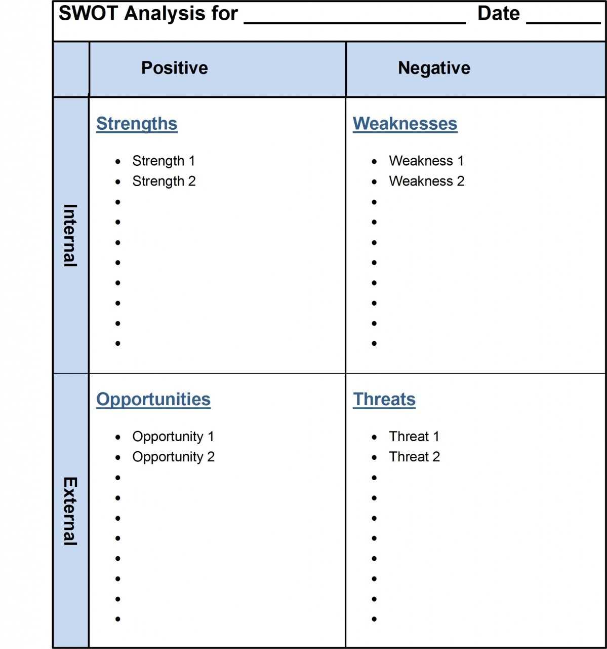 Word Swot Template - Calep.midnightpig.co within Swot Template For Word Word Swot Template – Calep.midnightpig.co Within Swot Template For Word