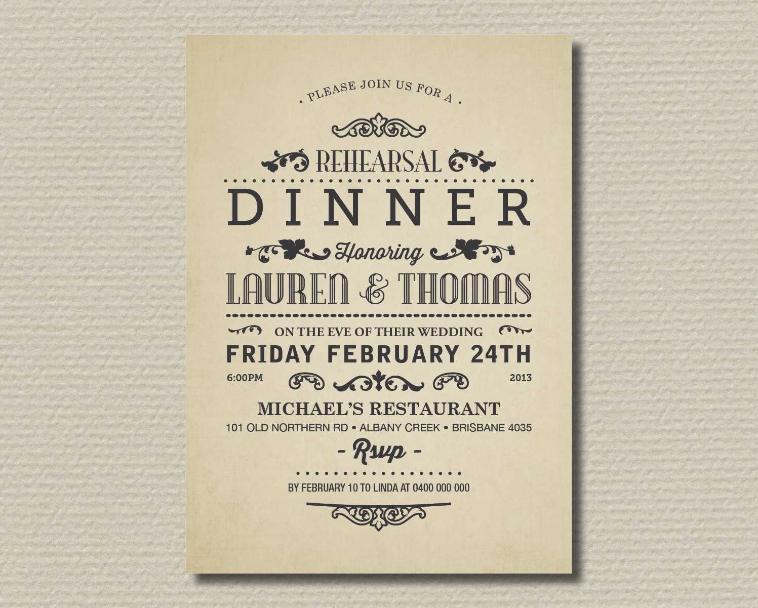 Wording For Dinner Party Invitations – Party Invitation In Free Dinner Invitation Templates For Word