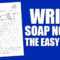 Write Soap Notes The Easy Way Using A Soap Note Template For Soap Note Template Word