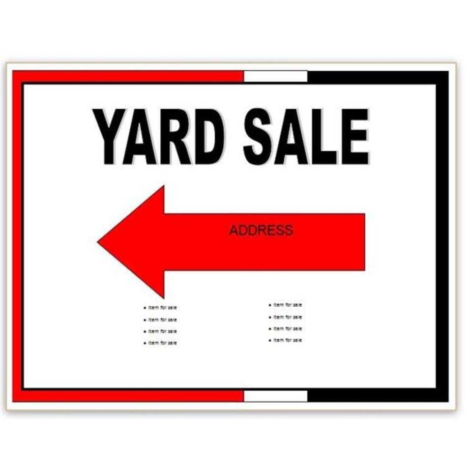 Yard Sale Flyer Template Free Image Within Yard Sale Flyer Template Word