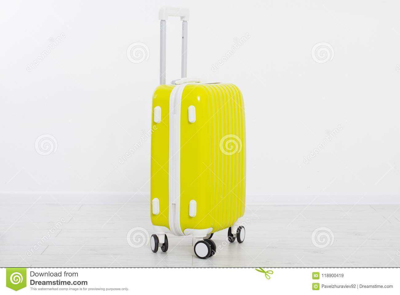 Yellow Suitcase Isolated On White Background .summer intended for Blank Suitcase Template Yellow Suitcase Isolated On White Background .summer Intended For Blank Suitcase Template