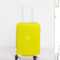 Yellow Suitcase On White Background .summer Holidays. Travel With Regard To Blank Suitcase Template